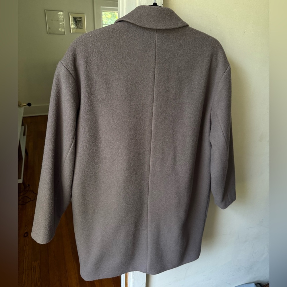 MUST GO - MOVING! Everlane the Italian Rewool Cocoon Coat - Picture 9 of 9